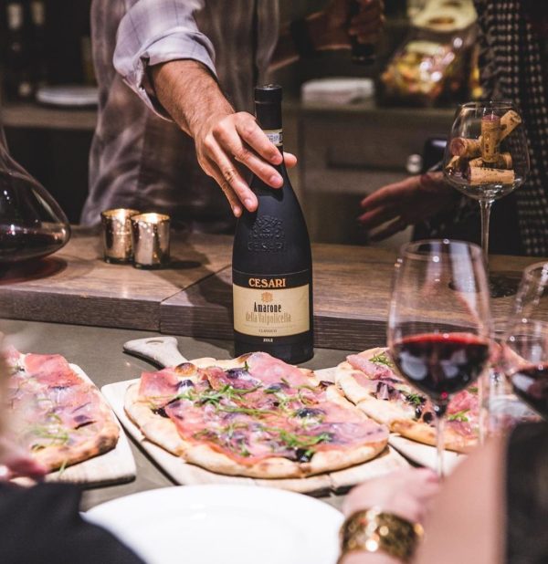 ALL THINGS DRINKS - Cesari Amarone with Pizza