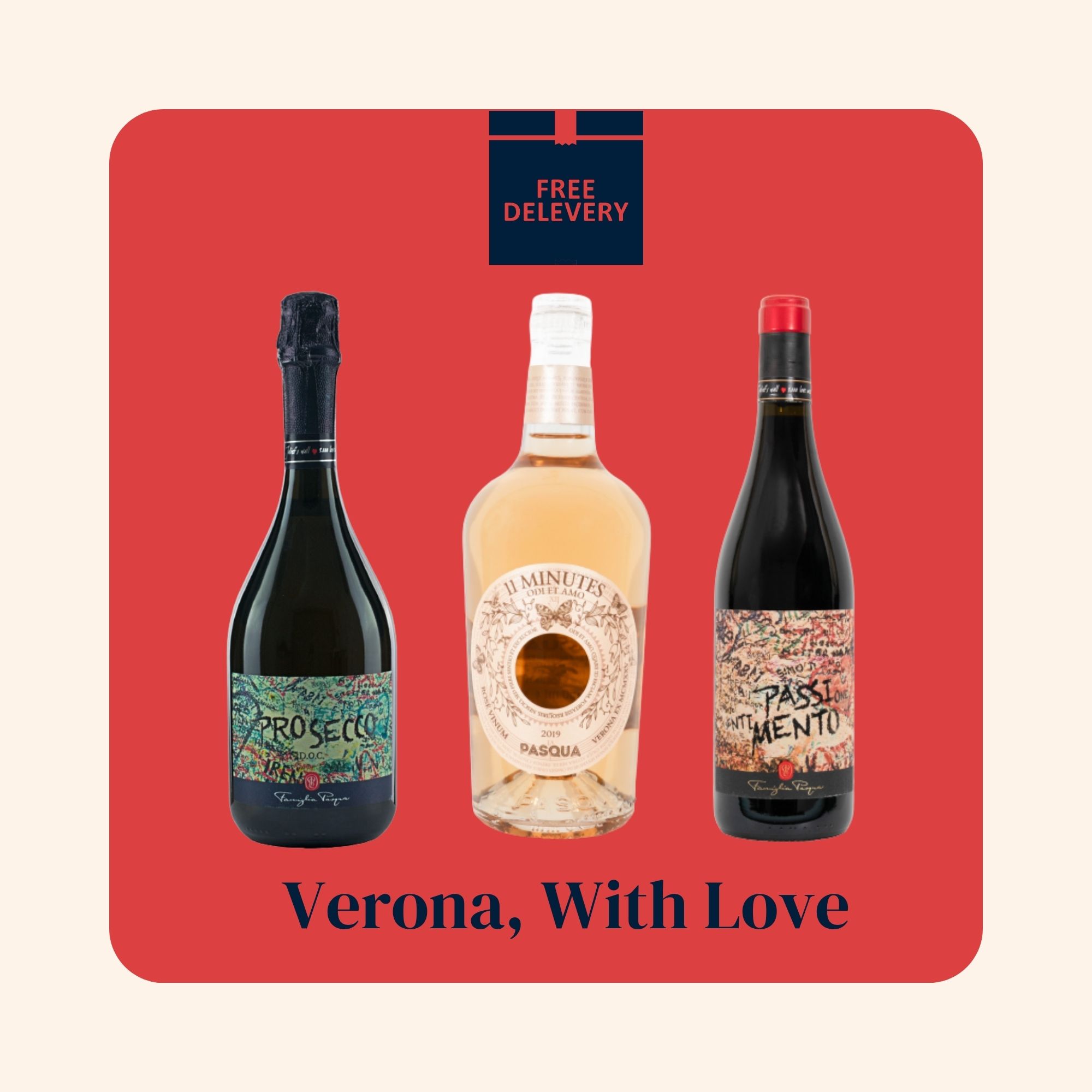 Verona, With Love – Case of 6 Italian Wines