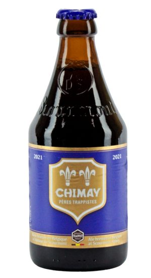 ALL THINGS DRINKS - Chimay - Strong Dark Blue Label - Belgian Trappist Ale