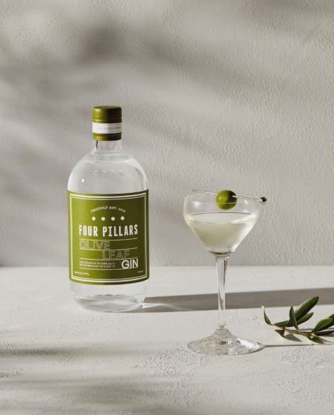 ALL THINGS DRINKS - Four Pillars Olive Leaf Gin Martini