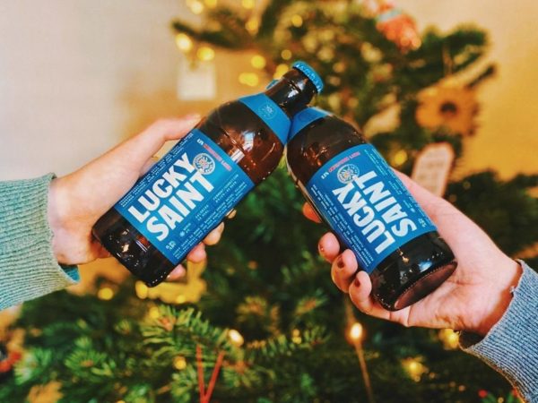 ALL THINGS DRINKS - Lucky Saint Alcohol-free beer for Christmas