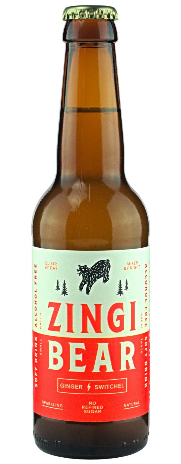 ALL THINGS DRINKS - Zingi Bear - Ginger Switchel - Alcohol Free Soft Drink
