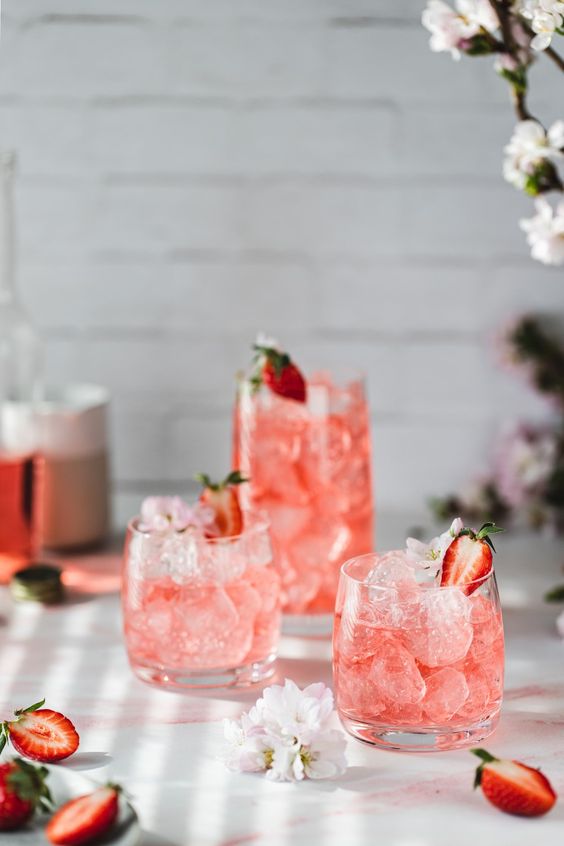 ALL THINGS DRINKS - Pink Gin Cocktail