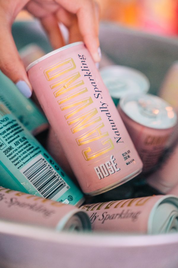 ALL THINGS DRINKS - Canvino Sparkling Rose Wine in a Can