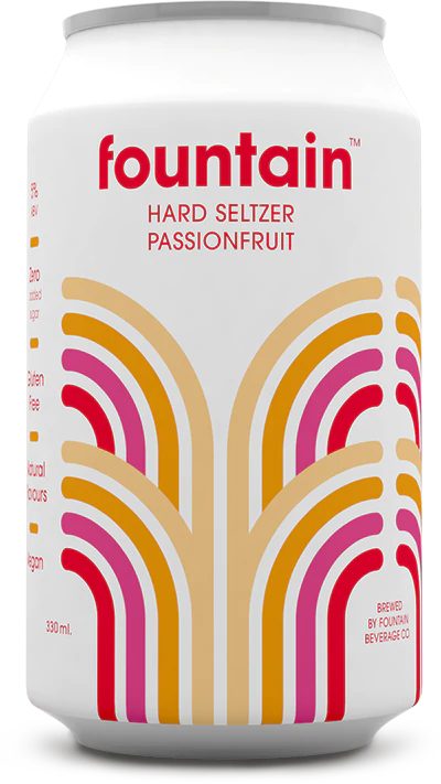 ALL THINGS DRINKS - Fountain Passionfruit Hard Seltzer