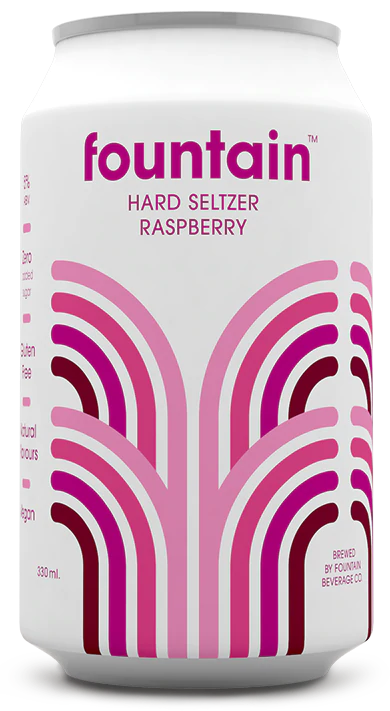 ALL THINGS DRINKS - Fountain Raspberry Hard Seltzer