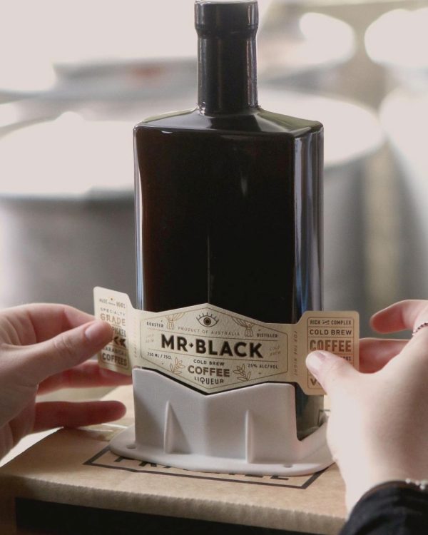 ALL THINGS DRINKS - Mr Black Coffee Liqueur Label Detail