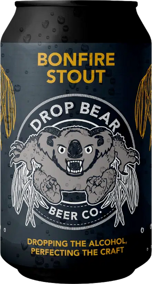 ALL THINGS DRINKS - Drop Bear Bonfire Stout Alcohol-Free