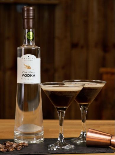 ALL THINGS DRINKS - Tayport Malt Barley Vodka Espresso Martinis